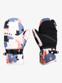 0 Roxy Jetty   - Insulated Mittens for Girls Pink ERGHN03044 Roxy