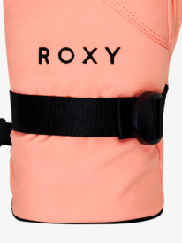 3 Roxy Jetty - Isolierte Fäustlinge für Mädchen Rosa ERGHN03046 Roxy