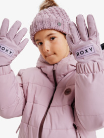 0 Freshfield Girl - Guantes técnicos de snow para chicas Rosa ERGHN03047 Roxy