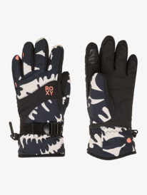 0 Roxy Jetty Girl - Guantes técnicos de snow para chicas Negro ERGHN03048 Roxy