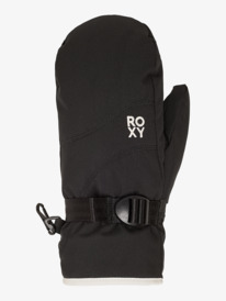 6 Roxy Jetty Girl Solid - Manoplas técnicas de snow para chicas Negro ERGHN03050 Roxy
