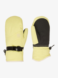 4 Roxy Jetty Girl Solid - Manoplas técnicas de snow para chicas Amarillo ERGHN03050 Roxy