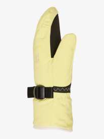 5 Roxy Jetty Girl Solid - Manoplas técnicas de snow para chicas Amarillo ERGHN03050 Roxy