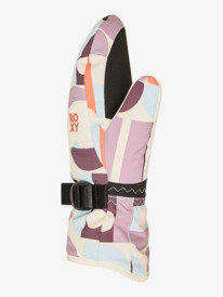 3 Roxy Jetty Girl - Technische snow-wanten voor Meisjes White ERGHN03051 Roxy