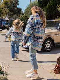 1 Get Busy - Oversized Shacket voor Meisjes  ERGJK03108 Roxy
