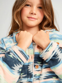 6 Get Busy - Oversized Shacket voor Meisjes  ERGJK03108 Roxy