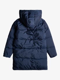 3 Glory Box - Puffer Jacket for Girls Blue ERGJK03109 Roxy