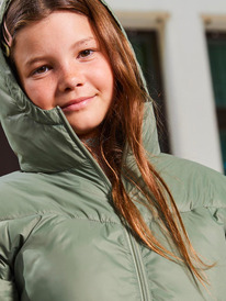 3 Forever This Young - Steppjacke für Mädchen 4 - 16 Grün ERGJK03128 Roxy