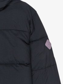 2 Groovy Baby Puffer - Padded Puffer Style Jacket for Girls 4-16 Black ERGJK03140 Roxy