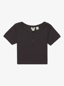 0 Hey Yeah Yeah - Short Sleeves T-Shirt for Girls 4 - 16 Black ERGKT03269 Roxy