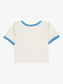 5 Hey Yeah Yeah - T-shirt slim para raparigas 4-16 Branco ERGKT03273 Roxy