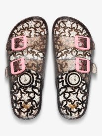 3 Rg Kattie Glitter - Sandales pour Fille Multi ERGL100010 Roxy