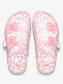 3 Rg Kattie Glitter - Sandals for Girls Purple ERGL100010 Roxy