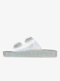 2 Rg Kattie Glitter - Sandals for Girls Grey ERGL100010 Roxy