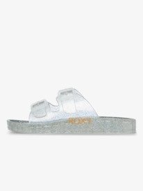 4 Rg Kattie Glitter - Sandals for Girls Grey ERGL100010 Roxy
