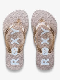 3 Rg Viva Sparkle - Sand&aacute;lias para Raparigas Branco ERGL100021 Roxy