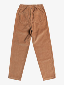 1 Thousand Stars - Corduroy broek voor Meisjes 4-16 Brown ERGNP03127 Roxy