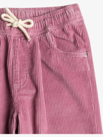 7 Thousand Stars - Pantaloni di velluto da Ragazza 4-16 Purple ERGNP03127 Roxy