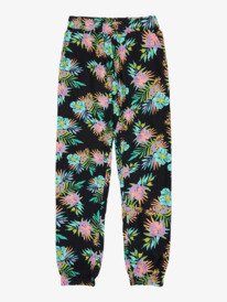0 In Da Club - Elastic Waist Joggers for Girls 4 - 16  ERGNP03130 Roxy