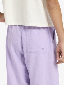 8 Lekeitio Break - Elastic Waist Pants for Girls 4 - 16 Purple ERGNP03134 Roxy