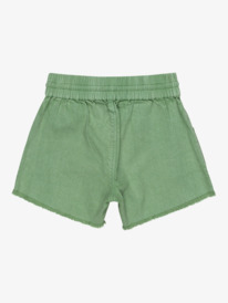 1 Scenic Route - Elastic Waist Shorts for Girls 4 - 16 Green ERGNS03187 Roxy