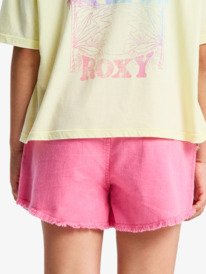 2 Scenic Route - Short met Elastische Taille voor Meisjes 4-16  ERGNS03187 Roxy