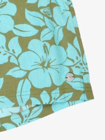 2 Blue Ocean Floor - Short taille &eacute;lastique pour Fille 4-16 Vert ERGNS03190 Roxy