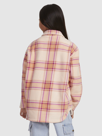 2 Autumn Goodbye - Fleece Overshirt for Girls 4-16  ERGPF03051 Roxy