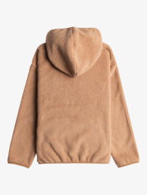 1 My Oh My - Hooded Polar Pullover for Girls 4 - 16 Brown ERGPF03072 Roxy