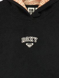 2 My Oh My - Fleece mit Kapuze für Mädchen 4-16 Schwarz ERGPF03081 Roxy