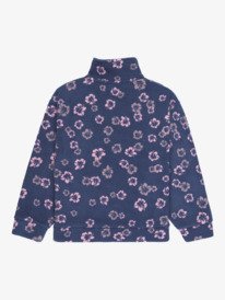 1 Calling All Mys - Fleece mit Reißverschlusskragen für Mädchen 4-16 Blau ERGPF03082 Roxy