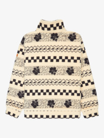 1 Calling All Mys - Polaire régulière à demi-zip pour Fille 4-16 Beige ERGPF03082 Roxy
