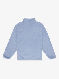 1 Lucky - Polarfleece mit Reißverschlusskragen für Mädchen 4-16 Blau ERGPF03083 Roxy