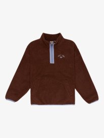 0 Lucky - Polaire demi-zip pour Fille 4-16 Marron ERGPF03083 Roxy