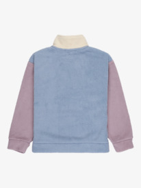 1 Lazy Weekend - Half Zip Fleece for Girls 4-16 Blue ERGPF03087 Roxy