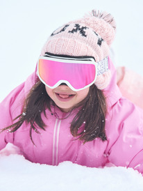 0 Missy - Masque de snowboard pour Fille Blanc ERGTG03024 Roxy