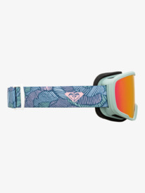 5 Missy - Snowboard Goggles for Girls Green ERGTG03024 Roxy