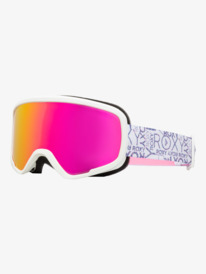 1 Missy - Snowboard Bril voor Meisjes White ERGTG03024 Roxy