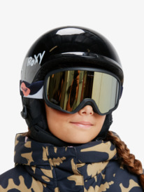 3 Missy - Máscara de esquí y snowboard para chicas Negro ERGTG03026 Roxy