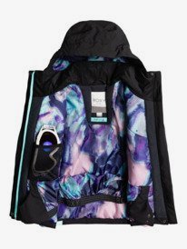 1 Galaxy - Veste de snow pour Fille Noir ERGTJ03128 Roxy