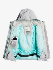 1 Galaxy - Snow Jacket for Girls Grey ERGTJ03128 Roxy