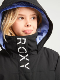 1 Galaxy - Isolierte Schneejacke für Mädchen Schwarz ERGTJ03136 Roxy