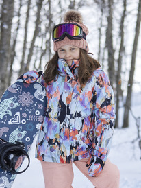 0 ROXY Jetty - Insulated Snow Jacket for Girls  ERGTJ03137 Roxy