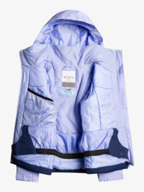 1 Free Jet Block - Technical Snow Jacket for Girls - Blue Blue ERGTJ03141 Roxy
