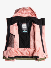 0 Free Jet Block - Veste de snow technique pour Fille Beige ERGTJ03141 Roxy