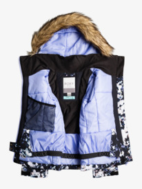 0 Jet Ski - Veste de snow technique pour Fille  ERGTJ03142 Roxy