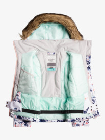 0 Jet Ski - Veste de snow technique pour Fille Blanc ERGTJ03142 Roxy
