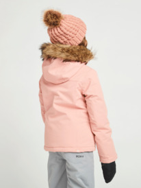 1 Meade - Chaqueta snow con aislante para Chicas Rosa ERGTJ03143 Roxy