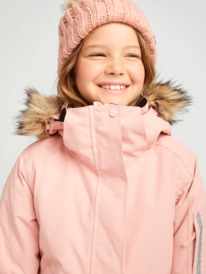 2 Meade - Chaqueta snow con aislante para Chicas Rosa ERGTJ03143 Roxy