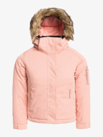 4 Meade - Chaqueta snow con aislante para Chicas Rosa ERGTJ03143 Roxy